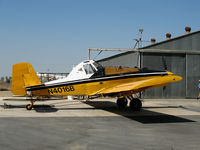N4016B @ TLR - 1979 Ayres Corporation S2R-T34 rigged as sprayer @ Tulare, CA - by Steve Nation