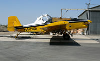 N4016B @ TLR - 1979 Ayres Corporation S2R-T34 rigged as sprayer @ Tulare, CA - by Steve Nation
