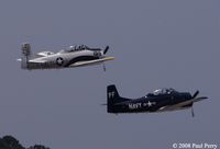 N194RR @ NKT - Two-ship takeoff - by Paul Perry