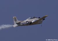 N194RR @ NKT - Climbing a bit before her rolls