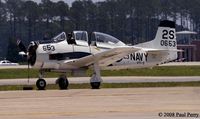 N653DB @ NKT - Taxiing out, in line for the Trojan Horsemen demo