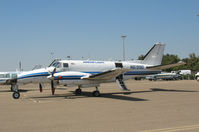 N6199D @ VIS - Ameriflight 1981 Beech C-99 awaiting small cargo deliveries @ Visalia, CA - by Steve Nation