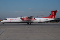 HB-JQB @ VIE - Fly Baboo Dash 8-400 - by Yakfreak - VAP