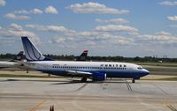 N383UA @ KPHL - Boeing 737-300 - by Mark Pasqualino