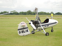 G-BLIK @ EGSV - Autogyro G-BLIK designed by Wing Commander Ken Wallis - by John Hutchison