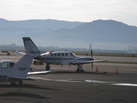 N6846S @ ABQ - 1981 Cessna 425 CORSAIR, two P&W(C)PT6A-112 turboprops flat rated to 450 shp each - by Doug Robertson