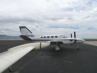 N6846S @ ABQ - 1981 Cessna 425 CORSAIR, two P&W(C)PT6A-112 turboprops flat rated to 450 shp each - by Doug Robertson