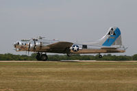 N9323Z @ GKY - CAF B-17 - Sentimental Journey at Arlington Municipal for a summer tour stop. - by Zane Adams