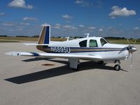 N6895U @ I74 - MERFI Fly-in - Urbana, Ohio - by Bob Simmermon