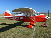 N7252D @ I74 - MERFI Fly-in - Urbana, Ohio - by Bob Simmermon