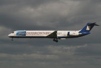9A-CDE @ EBBR - arrival of flight DBK180 to rwy 25L