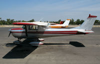 N8102F @ TLR - 1966 Cessna 150F visiting @ Tulare, CA - by Steve Nation