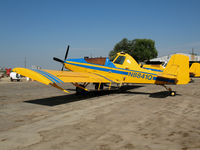 N8841Q - Turnine-powered 1972 Aero Commander S2R of Earlimart Dusters (rigged as sprayer) @ Earlimart, CA - by Steve Nation
