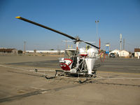 N9088T @ MIT - G.K. Lewis Co. 1978 Continental Copters Inc. TOMCAT MK5A (Bell 47G) as sprayer @ Shafter, CA - by Steve Nation