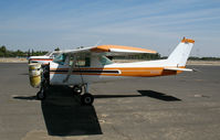 N19524 @ TLR - Who said my engine is trash!? 1973 Cessna 150L minus engine @ Tulare, CA - by Steve Nation