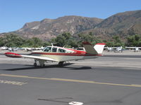 N38065 @ SZP - 1980 Beech V35B BONANZA, Continental IO-520-B 285 Hp, taxi - by Doug Robertson