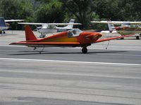 N1700F @ SZP - 1967 Sportavia-Putzer FOURNIER RF4-D motorglider, Rectimo (VW) 4AR 1200 modified to 1400 c.c. 40 Hp, non-feathering prop, takeoff roll Rwy 22 - by Doug Robertson