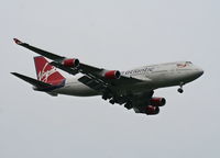 G-VAST @ MCO - Virgin Atlantic 747-400 arriving from LGW