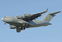 02-1100 @ RMS - on final at RMS, C-17A c/n P-100