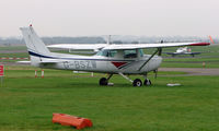 G-BSZW @ EGBP - Cessna 152 on display at Kemble 2008 - Saturday - Battle of Britain Open Day - by Terry Fletcher