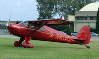 G-BROO @ EGBP - Immaculate 1948 Luscombe 8E on display at Kemble 2008 - Saturday - Battle of Britain Open Day - by Terry Fletcher