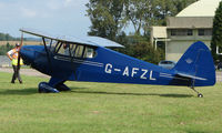 G-AFZL @ EGBP - 1939 Porterfield CP50 on display at Kemble 2008 - Saturday - Battle of Britain Open Day - by Terry Fletcher