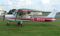 G-BDOD @ EGBP - 1975 Cessna F150M on display at Kemble 2008 - Saturday - Battle of Britain Open Day - by Terry Fletcher
