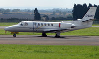 G-LUXY @ EGBP - Citation 551 on display at Kemble 2008 - Saturday - Battle of Britain Open Day