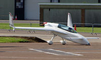 G-LASS @ EGBP - Rutan Varieze on display at Kemble 2008 - Saturday - Battle of Britain Open Day - by Terry Fletcher