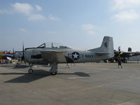 N548NA @ CMA - North American T-28C TROJAN, Wright Cyclone R-1820-9HD 1,425 Hp - by Doug Robertson
