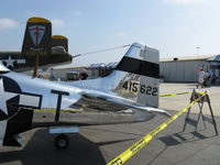N286JB @ CMA - 1945 North American F-51D MUSTANG 'Short Fuse Sallee', Rolls Royce V-1650-7 1,490 Hp, Limited class, tail data - by Doug Robertson