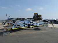 N286JB @ CMA - 1945 North American F-51D MUSTANG 'Short Fuse Sallee', Rolls Royce V-1650-7 1,490 Hp, Limited class - by Doug Robertson