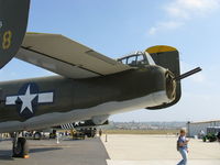 N8195H @ CMA - 1944 North American TB-25N MITCHELL 'Heavenly Body', two Wright Cyclone C14B (USAF R-2600-13) 1,700 Hp each, tail guns - by Doug Robertson