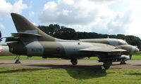 XL578 @ EGBP - Hawker Hunter T7 on display at Kemble 2008 - Saturday - Battle of Britain Open Day - by Terry Fletcher