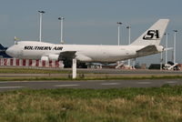 N754SA @ EBBR - Parked on apron