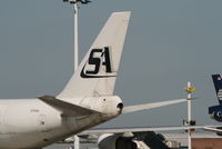 N754SA @ EBBR - Parked on apron
