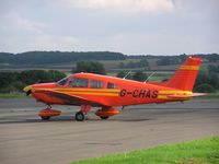 G-CHAS @ EGBN - Colourful PA-28 at Tollerton