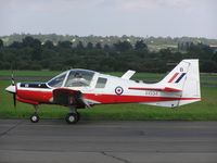 G-EDAV @ EGBN - Bulldog taxying in at Tollerton