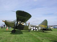 N6438C @ EGBT - Stinson Sentinel