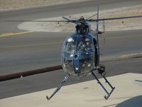 N98593 @ POC - Looking at me on roof of heliport - by Helicopterfriend