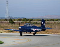N666 @ PAO - Beech T-34A PA-666 as Navy ready for take-off @ Palo Alto, CA - by Steve Nation