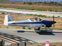 N976LS @ PAO - 1997 Smith Lawrence B RV-6A taxying @ Palo Alto, CA - by Steve Nation