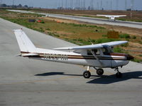 N6334M @ PAO - 1980 Cessna 152 taxying @ Palo Alto, CA - by Steve Nation