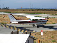 N7611F @ PAO - 1979 Cessna 172N taxying for take-off @ Palo Alto, CA - by Steve Nation