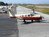 N39944 @ PAO - 1978 Piper PA-32RT-300T crossing taxiway @ Palo Alto, CA - by Steve Nation