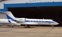 N129MH @ EGGW - American Gulfstream G1159C  - Visitor to Luton In September 2008 - by Terry Fletcher