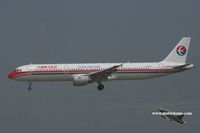 B-6366 @ VHHH - China Eastern Airlines - by Michel Teiten ( www.mablehome.com )