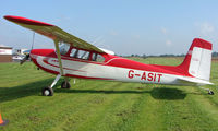 G-ASIT @ EGBT - 1956 Cessna 180 - A visitor to the 2008 Turweston Vintage and Classic Day - by Terry Fletcher
