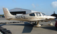N221LD @ EGBT - With the Cirrus agents at Turweston on 2008 Vintage and Classic Day