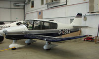 G-CBEZ @ EGBT - Robin DR400/180 at Turweston - by Terry Fletcher